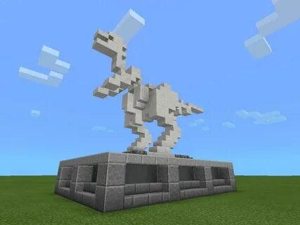 WBC Dinosaur skeleton : MCPE Minecraft projects, Minecraft m