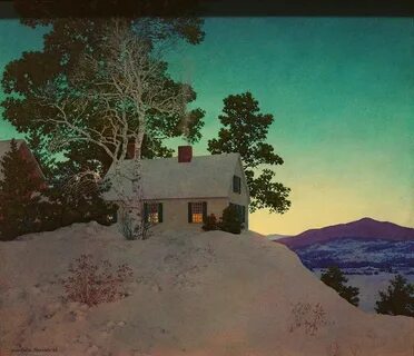 flickrhivemind.net Maxfield parrish, American art, Landscape