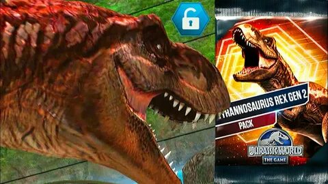 T-REX GEN 2 PACK UNLOCKED T-REX GEN 2 X3 MAXED JURASSIC WORL