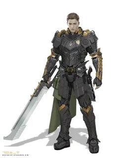 ArtStation - Armor Knight, Hyungwoo Kim Sci fi concept art, 