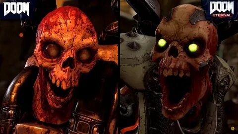Полное сравнение Doom Eternal и Doom 2016 года на видео - че
