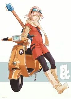 Safebooru - 1girl artist request copyright name flcl goggles