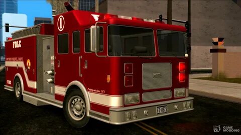 GTA III Firetruck HD (ImVehFt) для GTA San Andreas