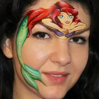 Olga's Face & Body Art on Instagram: "My #littlemermaid #fac