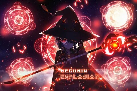 Megumin Explosion all resource recpect to owner #anime #anim