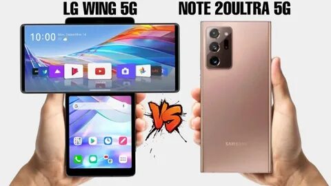LG wing 5G vs Galaxy Note 20Ultra 5G - YouTube