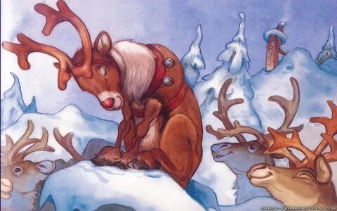 Rudolph The Red Nosed Reindeer Wallpapers Wallpapers - Top F