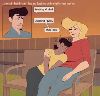 Fruit Basket - Stephanie and Tara. 