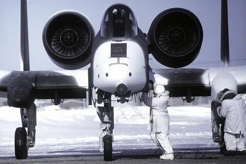 In 1982, Gorgeous A-10 'Snow Hogs' Trained in Alaska - War I