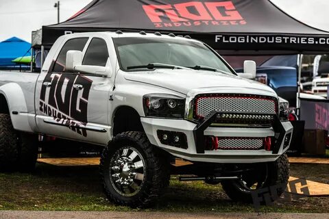 Dodge Cummins 3rd Gen Dually outfitted with Flog Industries 
