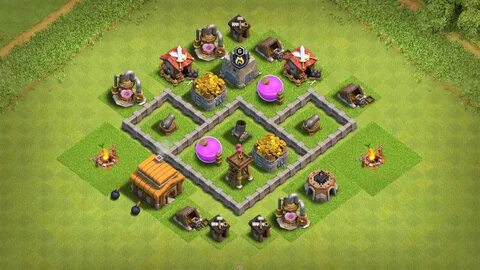 Clash Of Clans Th3 Base Layout