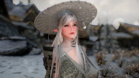 anoriel snow elf at skyrim nexus mods and community