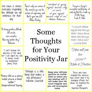 DIY Year of Positivity Jar Quote jar, Positivity challenge, 