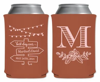 Beer Holder Beverage Insulators Wedding Favors Mason Jar Cus