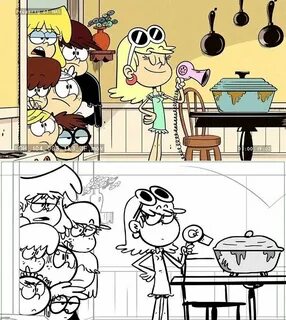 Pin by BlueJems on The Loud House House cartoon, House fan, 