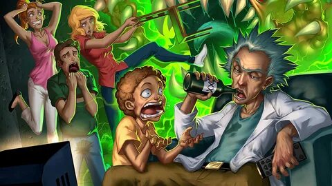 Rick And Morty Laptop Wallpapers - Wallpaper Cave