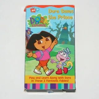 Dora the Explorer - Dora Saves the Prince (VHS, 2002) for sa
