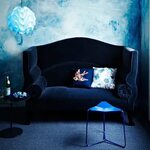 Blue effects living room Living room design Ideal Home Blue 
