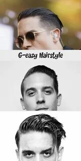 Cool G-Eazy Men's Hairstyles - Slicked Back Hair, Taper Fade