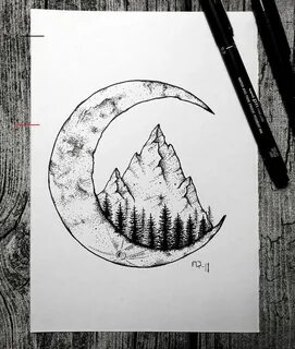 Pin by AnnaMarie Vaughan on Main Sun and moon drawings, Moon