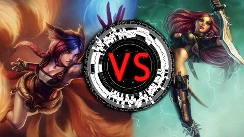 RED Katarina vs Ahri - "League of Legends" - YouTube