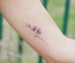 Sweet pea flowers #tattoo# tattooed# tattooart# flower# flow