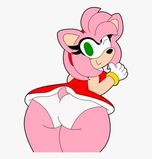 Transparent Fat Clipart - Amy Rose Sonic Inflation , Free Tr