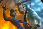 TGIF 13th Freddy VS Jason art