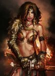 CG-HUB Barbarian woman, Fantasy art women, Fantasy women