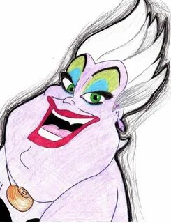 Ursula by MOD37 Disney drawings, Disney art, Simpsons drawin