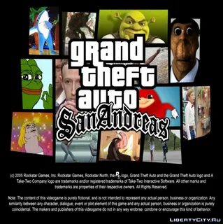 Скачать GTA SA MEME PACK - Мод на мемы для GTA San Andreas