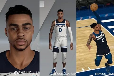 D'Angelo Russell Face, Hair And Body Model V2.0 By AKA Sword
