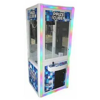 31" Prize Cube Crane Skill Claw Game Machine With Light Chan