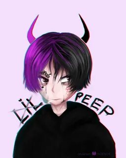 Lil Peep Drawing Cartoon posted by Michelle Thompson