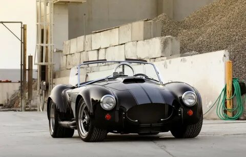 Обои Shelby, Front, 2009, Cobra, 427, Superformance, Black c