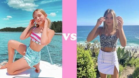 Lilly Ketchman Vs Nicolette Durazzo TikTok Dance Compilation