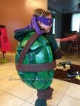 Cool Homemade Ninja Turtles Costumes for Two Children Hallow