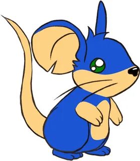 Sonic The Mouse By 0palite - Mouse Skin Transformice - (700x