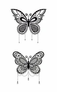 16+ Popular Black Lace Butterfly Tattoo