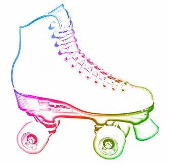 Red clipart roller skate - Pencil and in color red clipart r