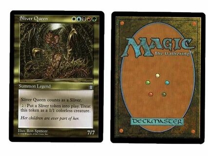 Magic: The Gathering Sliver Queen incentive promotionals
