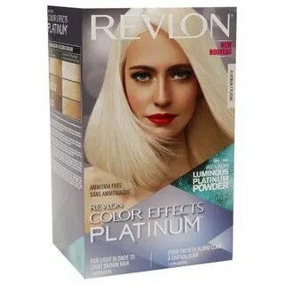 Revlon Color Effects Platinum Dyed blonde hair, Revlon color