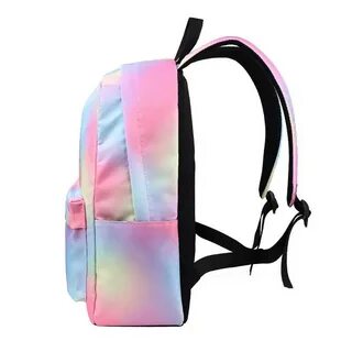 Pastel Tie Dye Backpack for Girls Unicornabilia