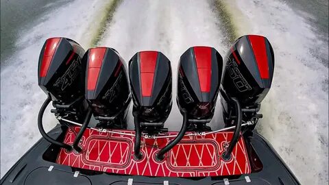 Mercury Racing 450R 4.6-Liter Supercharged Outboard Testing 