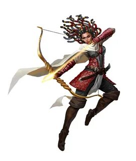 Medusa Ranger Archer Archer characters, Character art, Advan