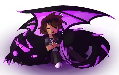 Sky and the Ender dragon Minecraft ender dragon, Minecraft a