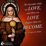 St Clare Quote : St Clare Assisi Quotes Top 2 Quotes About S