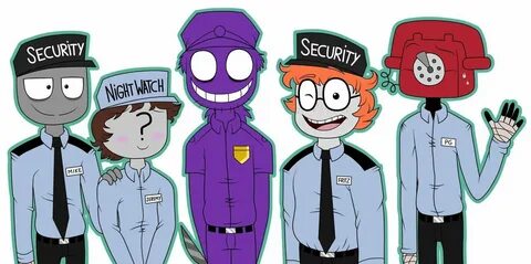 The Security Guards Fnaf, Fnaf security guards, Security gua