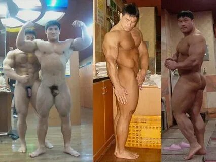 Asian muscle men nude