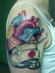Pin by LaCrisha Hall on Tattoo ideas Nurse tattoo, Sleeve ta
